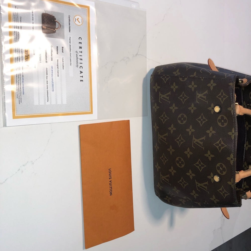 SOLD** AUTHENTIC LOUIS VUITTON MONTAIGNE BB - Picture 8 of 8